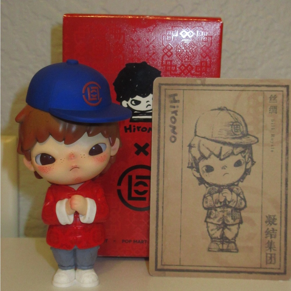 Silk Royal - pop mart HIRONO X CLOT